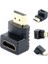 90 Köşe Dirsek Erkek-Dişi HDMI Çevirici 5