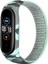 Xiaomi Mi Band 3 Uyumlu Hasır Kordon Kumaş Kayış Cırtcırtlı Kordon - Turkuaz 1
