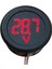 Yuvarlak Dc Voltmetre 4‑100 v Panel Led 1