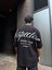 Respect Sırt Baskılı Oversize T-Shirt - Siyah 5