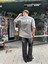 Renegade Yıkamalı Oversize T-Shirt - Gri 3