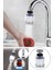 Kireç Önleyici Filtreli Su Tasarruflu Hareketli Musluk Başlığı 1