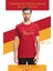 Orijinal Lisanslı Kırmızı Erkek T-Shirt Metin Oktay Baskılı Hediyelik Ahşap Kutulu 2