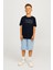 Jjecorp Logo Tee Ss O-Nec Lacivert Erkek Çocuk Kısa Kol T-Shirt 3
