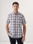 Lcwaıkıkı Classic Regular Fit Kısa Kollu Ekose Poplin Erkek Gömlek 1