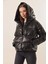5114 Oversize Deri Mont - Siyah 2