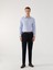 Lcwaıkıkı Formal Slim Fit Uzun Kollu Çizgili Armürlü Erkek Gömlek 2