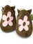 İkili Set, 6-18 Ay İplay Mama Önlüğü Ve 0-6ay Flower Khaki Funky Süet Patik 2