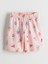 Lcw Kids Bisiklet Yaka Kız Çocuk Şortlu Pijama Takımı 4