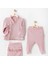 Sweet Penguin 2'li Bebe Takım Pink 1