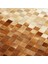 Ombre Desen Siyah, Kahverengi ve Krem Inek Derisi Patchwork Halı 4