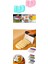 Çelik Spatula Hamur Kesici Hamur ve Pasta Şekillendirici Kesici 2 Li Set 2