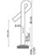 Yüksek Lavabo Bataryası (Mat Siyah) FK-6125 2
