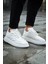 SHO295 Bağcıklı Yüksek Taban Özel Tasarım Rrt Sollıevo Erkek Ayakkabı Beyaz 1
