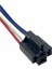 RÖLE SOKETİ (RÖLE YUVASI) 5 UÇLU SİYAH (4 KABLOLU) (2.5 MM KABLOLU) 1