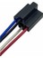 RÖLE SOKETİ (RÖLE YUVASI) 5 UÇLU SİYAH (4 KABLOLU) (2.5 MM KABLOLU) 3