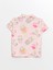 Polo Yaka Kız Bebek Şortlu Pijama Takımı 3
