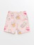 Polo Yaka Kız Bebek Şortlu Pijama Takımı 5