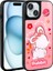 Apple Iphone 15 Kılıf Şirin Hayvan Figürlü Euphoria Premium Silikon Kapak 1