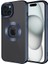 Apple Iphone 15 Kkılıf Logo Detaylı Esnek Elis Lazer Silikon Kapak 1