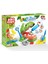 Dinozor Dişçi Oyun Hamur Set + Kuaför Oyun Hamur Seti + Insan Figürü Seti Eğitici Set 2