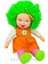 Lahana Saçlı Gökkuşağı Bebek 45 cm Yeşil 1