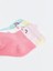 Baby Pembe Baskılı Kız Bebek Soket Çorap 3'lü 3