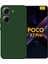 Poco X7 Pro Iron Man Edition Uyumlu Silikon Kılıf - Kamera Korumalı Esnek Pastel Renk Kapak - Yeşil 1