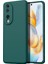 Honor 90 Uyumlu Silikon Kılıf - Kamera Korumalı Esnek Pastel Renk Kapak - Yeşil 1