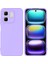Infinix Smart 9 Uyumlu Silikon Kılıf - Kamera Korumalı Esnek Pastel Renk Kapak - Lila 1