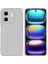 Infinix Hot 50I Uyumlu Silikon Kılıf - Kamera Korumalı Esnek Pastel Renk Kapak - Gri 1