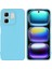 Infinix Smart 9 Uyumlu Silikon Kılıf - Kamera Korumalı Esnek Pastel Renk Kapak - Mavi 1