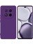 Honor X9C Uyumlu Silikon Kılıf - Kamera Korumalı Esnek Pastel Renk Kapak - Mor 1