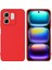 Infinix Smart 9 Uyumlu Silikon Kılıf - Kamera Korumalı Esnek Pastel Renk Kapak - Kırmızı 1