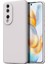 Honor 90 Uyumlu Silikon Kılıf - Kamera Korumalı Esnek Pastel Renk Kapak - Gri 1