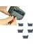 USB Portlar ile Uyumlu Toz ve Kir Önleyici USB Soket Koruyucu Tıpa Slikon 5 Adet Siyah USB Tıpa Bilgisayar Lı Makina USB Tıpa 1