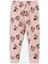 Baby Bej Bisiklet Yaka Minnie Mouse Baskılı Kız Bebek Pijama Takım 5