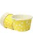 Cup Cake | Sufle Kapsülü | Muffin Kapsülü Sarı Puantiyeli 25 Adet (50X39mm) 2