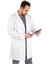 TREND AY TEKSTİL Erkek Uzun Kollu Orta Boy Doktor Hemşire Eğitim Önlük 1