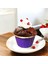 Cup Cake | Sufle Kapsülü | Muffin Kapsülü Mor Asetatlı 25 Adet (50X39mm) 1