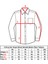 Beyaz 8 Drop Ekstra Uzun Kol Dar Kesim Micro Kumaş Kol Düğmeli Slim Fit Erkek Gömlek - 197-1 3