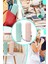4'lü Set Seyahat Saklama Kabı - Diş Fırçalık - Organizer Banyo Kutusu - Makyaj Kutusu - Gözlük Kutusu - Travel Organizer - Seyahat Kutusu 8