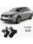 JETTA 2011-2014 MODEL ARASI UYUMLU KAPUT İZOLASYONU KEÇESİ BAĞLANTI KLİPSİ 1