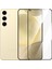 Samsung Galaxy S25 Plus Uyumlu Ekran Koruyucu Full Kaplayan Siyah Çerçeveli Leke Tutmaz Cam 4