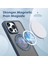 Iphone 15 Pro Uyumlu Kılıf Kamera Korumalı Magsafe Destekli 360 Dönebilir Standlı Mat Kapak 3