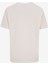 D5SM-TST3996 Kırık Beyaz Bisiklet Yaka Relaxed Baskılı Erkek T-Shirt 2