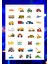 Miray Craft Araba Temalı 12*17 cm Sticker 1