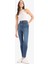 Anna Skinny Fit Yüksek Bel Düz Paça Uzun Jean Taş Yıkama Pantolon D8177AX25SP 3