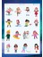 Miray Craft Kış Temalı 12*17 cm Sticker 1