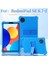 Xiaomi Redmi Pad Se 4g 8.7 Inç Kılıf Ayarlanabilir Kickstand Silikon Tablet Koruyucu Kapak-Bebek Mavisi Için (Yurt Dışından) 5
